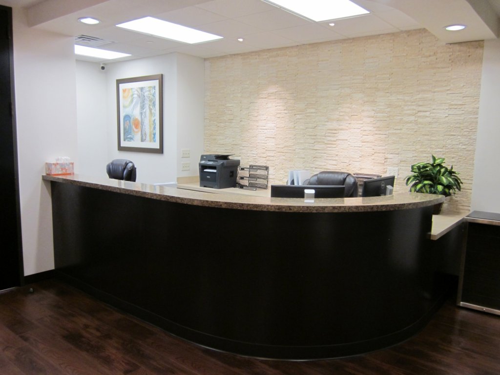 Reception desk photo for Dallas Uptown Endodontics in Dallas TX