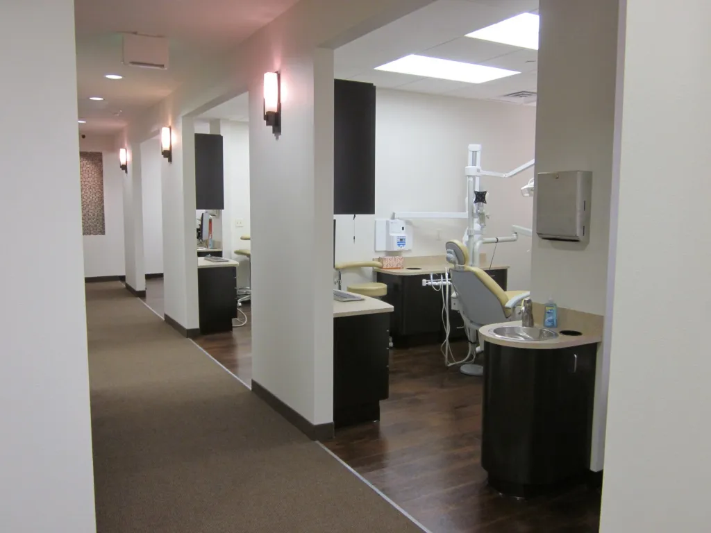 Photo of practice hallway for Dallas Uptown Endodontics in Dallas TX